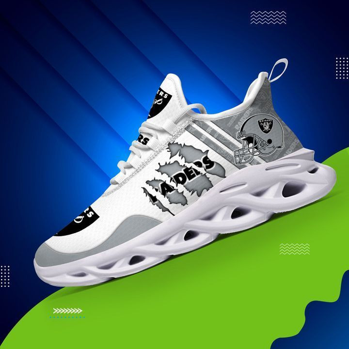 JWFancy Las Vegas Raiders NFL Max Soul Shoes Sneakers For Men And Women