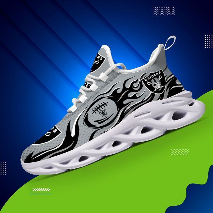 JWFancy Las Vegas Raiders NFL Max Soul Shoes Sneakers For Men And Women