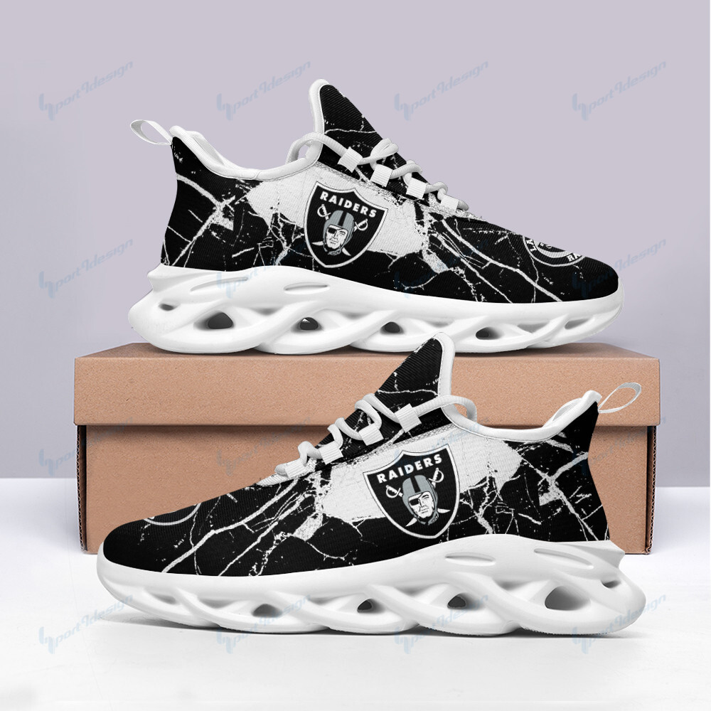 JWFancy Las Vegas Raiders NFL Max Soul Shoes Sneakers For Men And Women