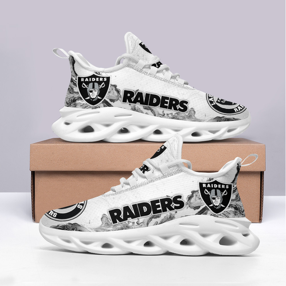 JWFancy Las Vegas Raiders NFL Max Soul Shoes Sneakers For Men And Women