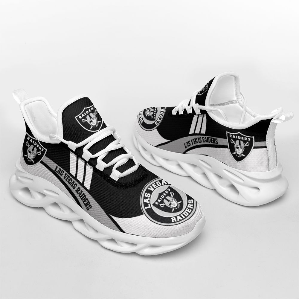 JWFancy Las Vegas Raiders NFL Max Soul Shoes Sneakers For Men And Women