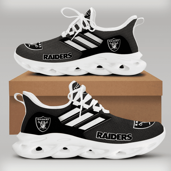 JWFancy Las Vegas Raiders NFL Max Soul Shoes Sneakers For Men And Women