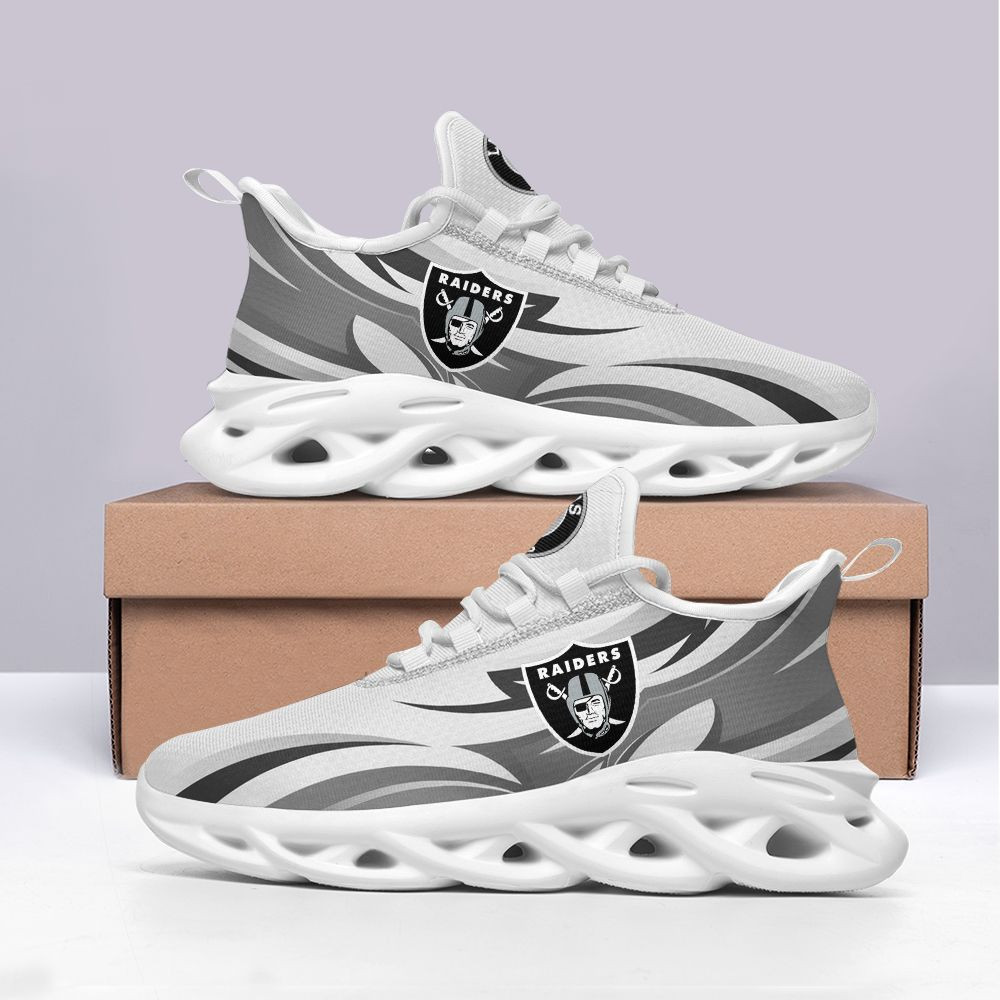 JWFancy Las Vegas Raiders NFL Max Soul Shoes Sneakers For Men And Women