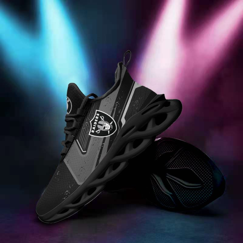 JWFancy Las Vegas Raiders NFL Max Soul Shoes Sneakers For Men And Women