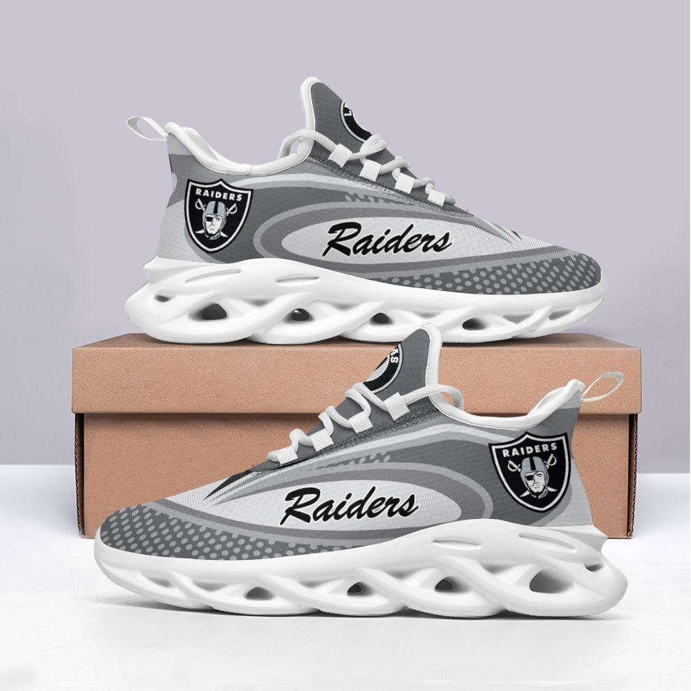 JWFancy Las Vegas Raiders NFL Max Soul Shoes Sneakers For Men And Women