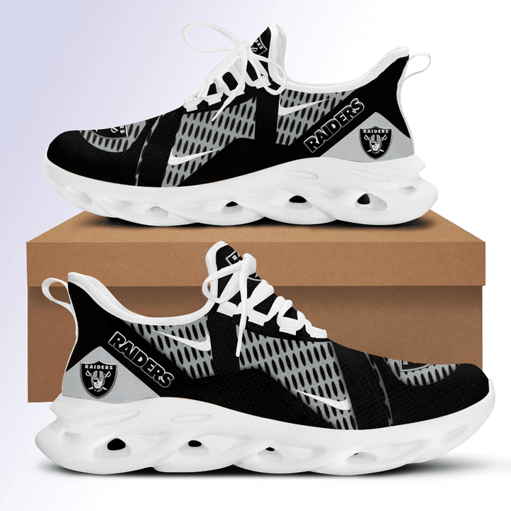 JWFancy Las Vegas Raiders NFL Max Soul Shoes Sneakers For Men And Women