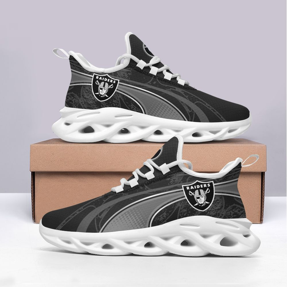 JWFancy Las Vegas Raiders NFL Max Soul Shoes Sneakers For Men And Women