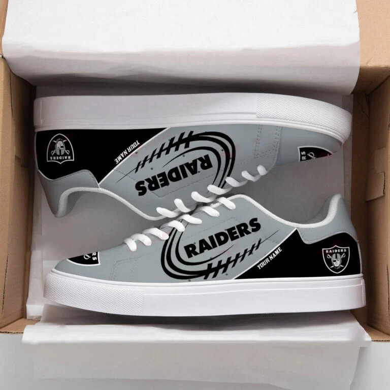 JWFancy Las Vegas Raiders Skate Stan Shoes Sneakes For Men And Women