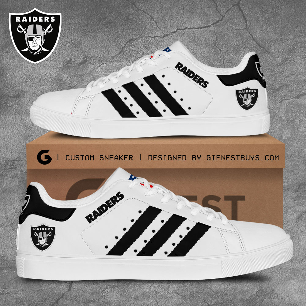 JWFancy Las Vegas Raiders Skate Stan Shoes Sneakes For Men And Women