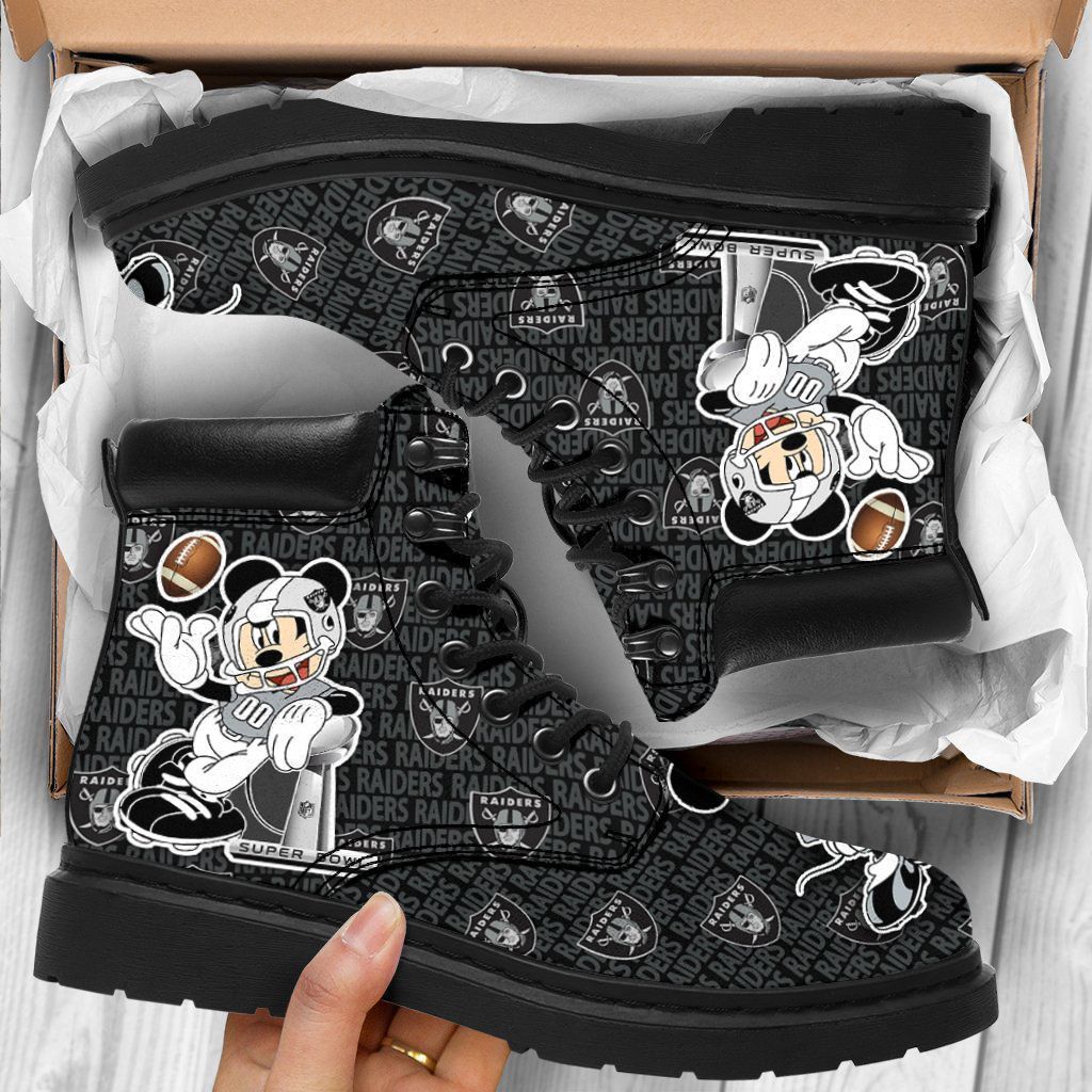 JWFancy Las Vegas Raiders TBL Boots Shoes For Men And Women