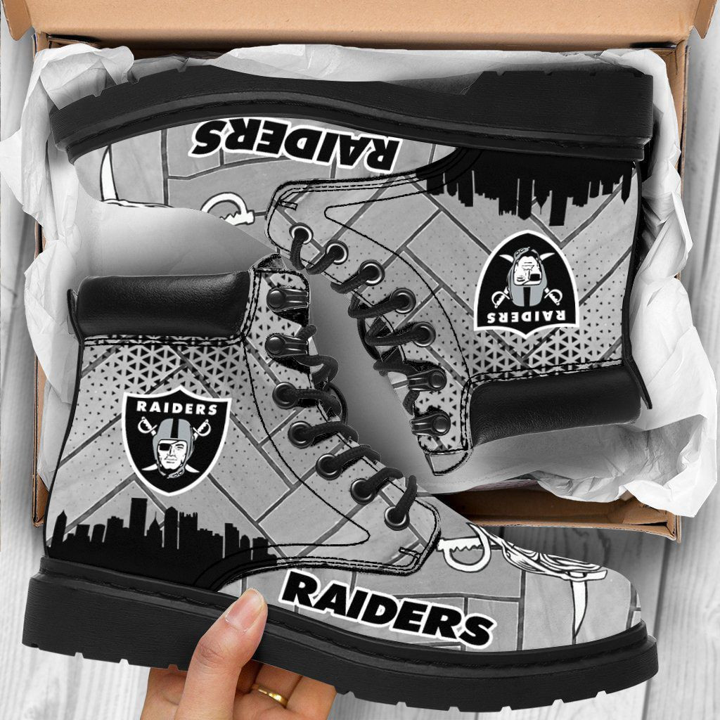JWFancy Las Vegas Raiders TBL Boots Shoes For Men And Women