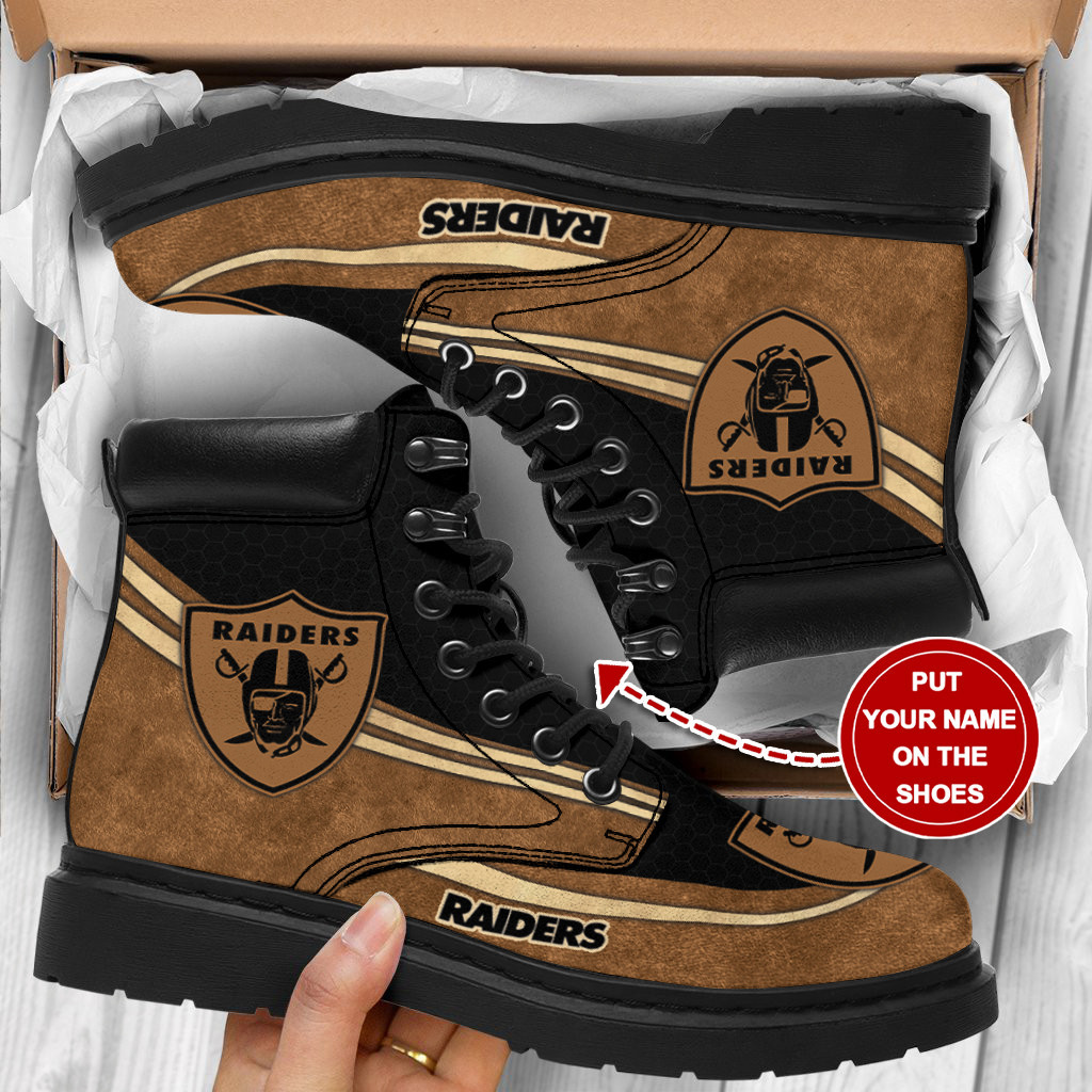 JWFancy Las Vegas Raiders TBL Boots Shoes For Men And Women