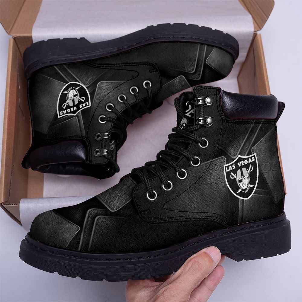 JWFancy Las Vegas Raiders TBL Boots Shoes For Men And Women