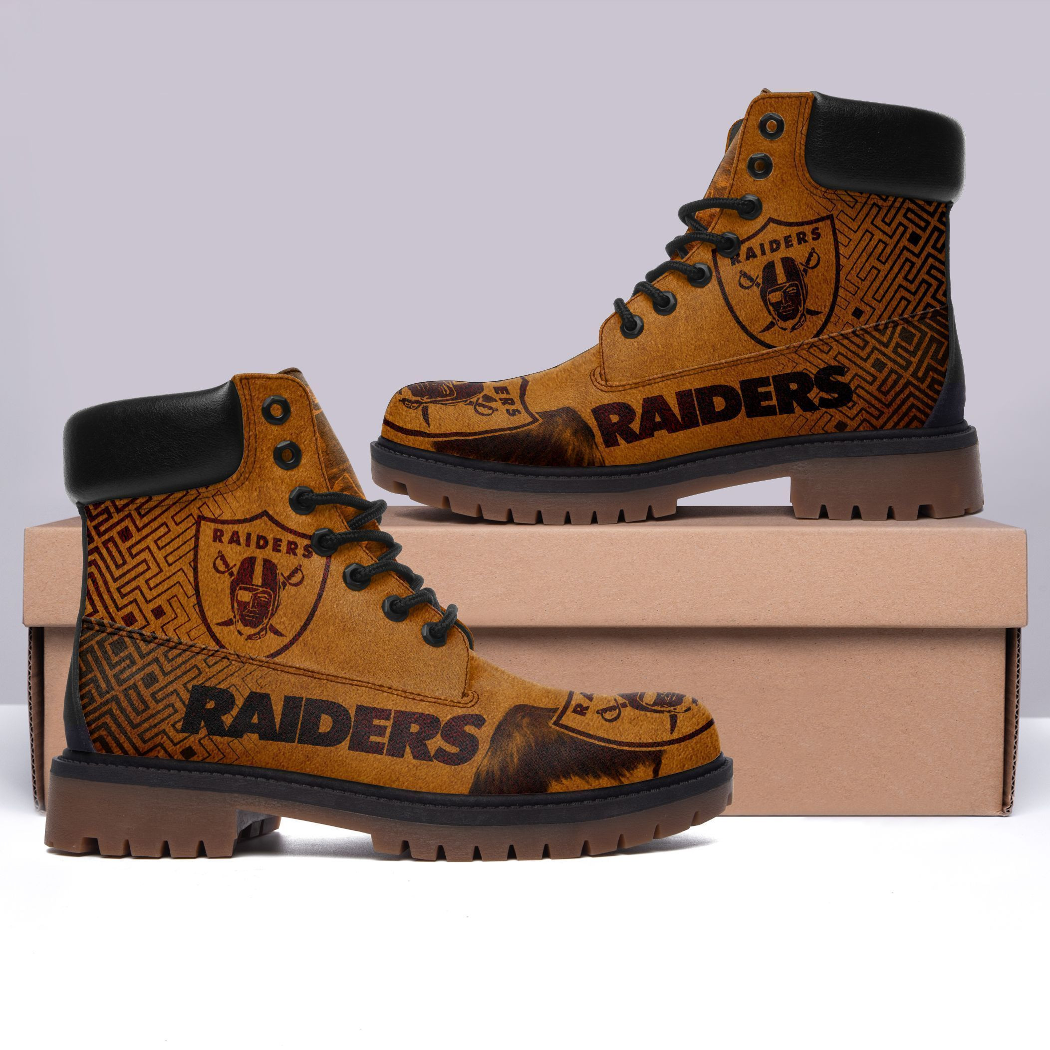 JWFancy Las Vegas Raiders TBL Boots Shoes For Men And Women