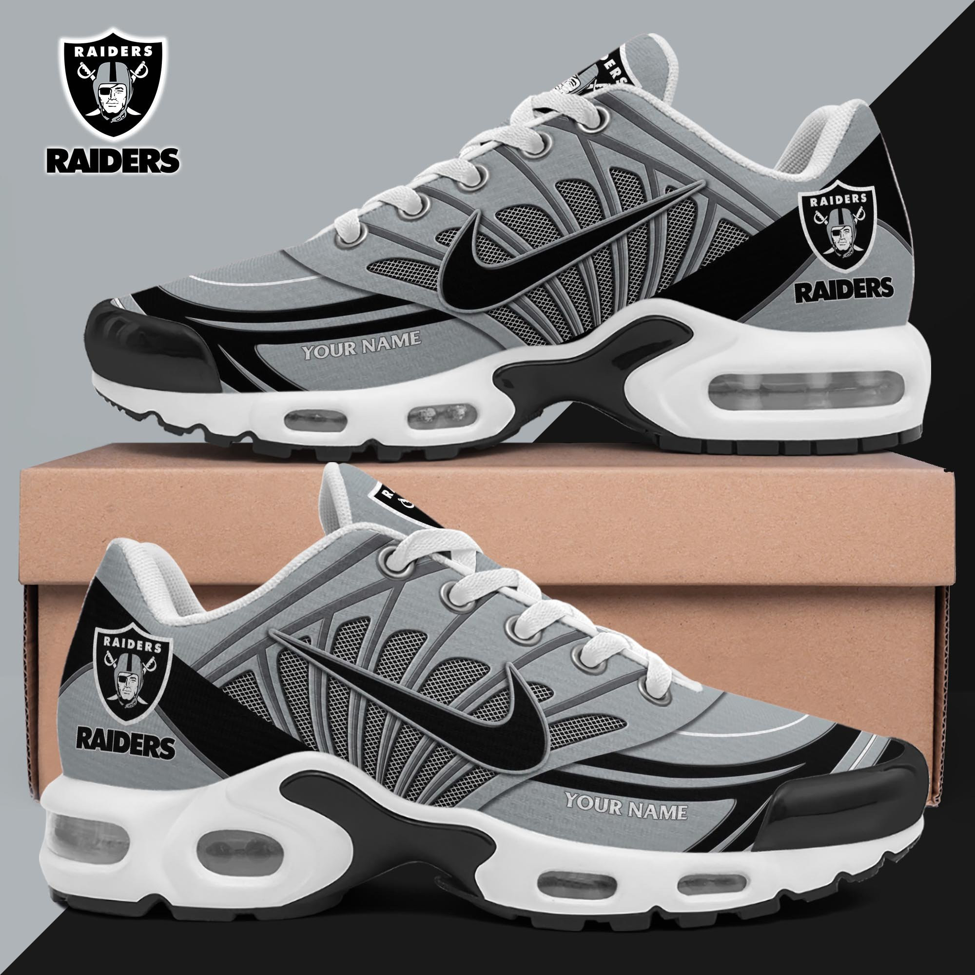 JWFancy Las Vegas Raiders TN Shoes Sneakers For Men And Women