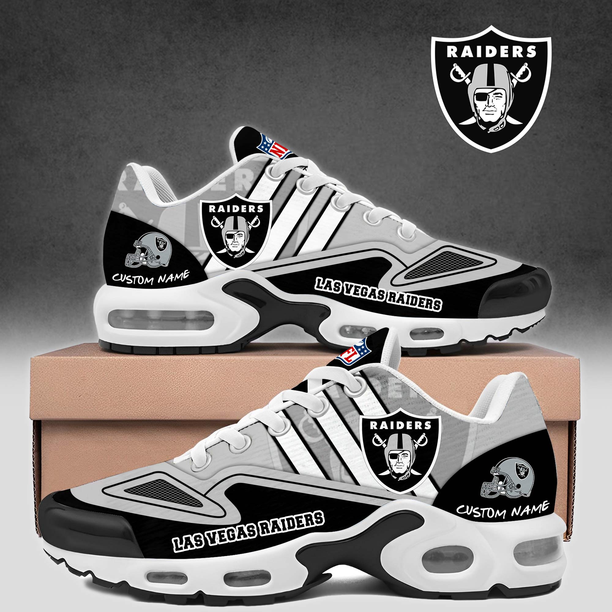 JWFancy Las Vegas Raiders TN Shoes Sneakers For Men And Women