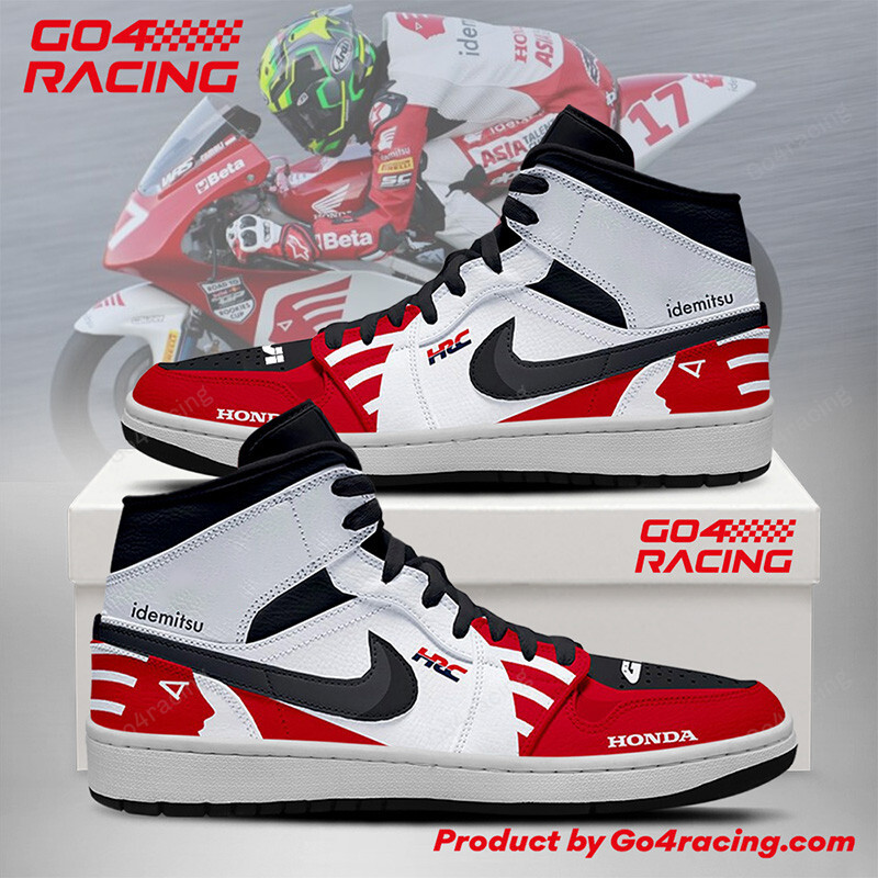 JWFancy LCR Honda Idemitsu AJ1 High Sneakers Shoes For Men And Women