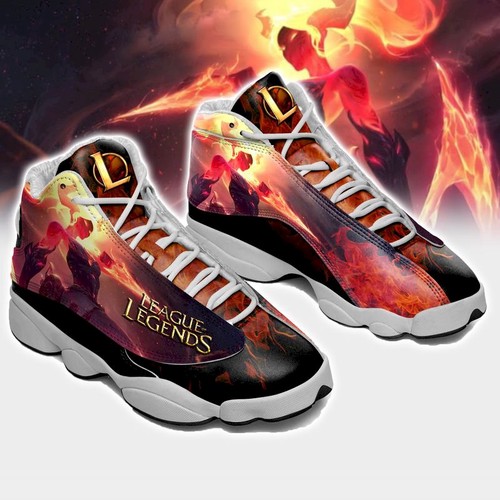 JWFancy League Of Legends AJ13 Sneakers Shoes For Men And Women