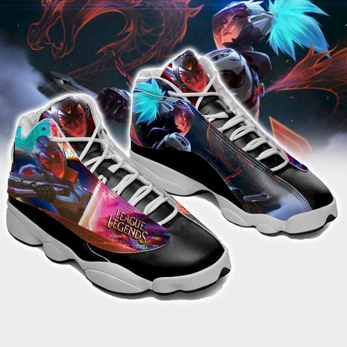 JWFancy League Of Legends AJ13 Sneakers Shoes For Men And Women