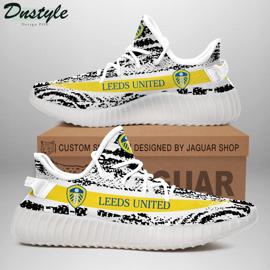JWFancy Leeds United F.C Yeezy Boost Shoes For Men And Women