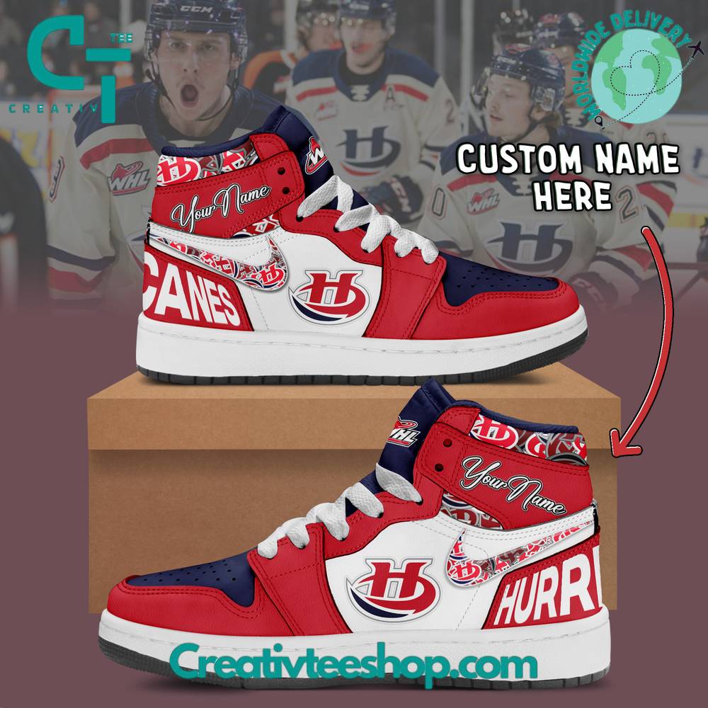 JWFancy Lethbridge Hurricanes AJ1 High Sneakers Shoes For Men And Women