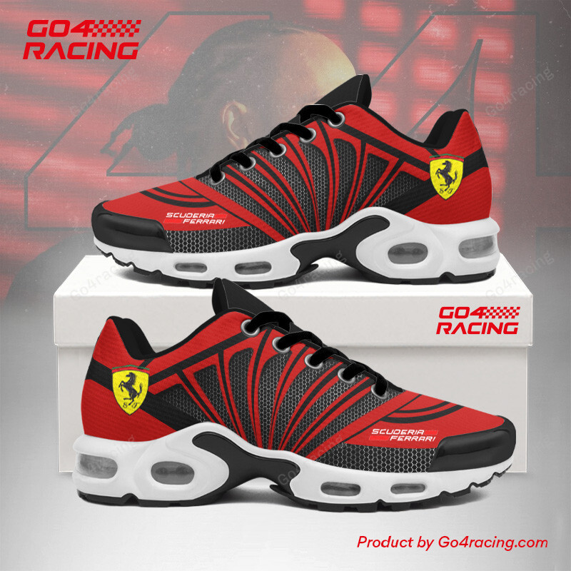 JWFancy Lewis Hamlton V4 - Scuderia Ferrari TN Shoes Sneakers For Men And Women