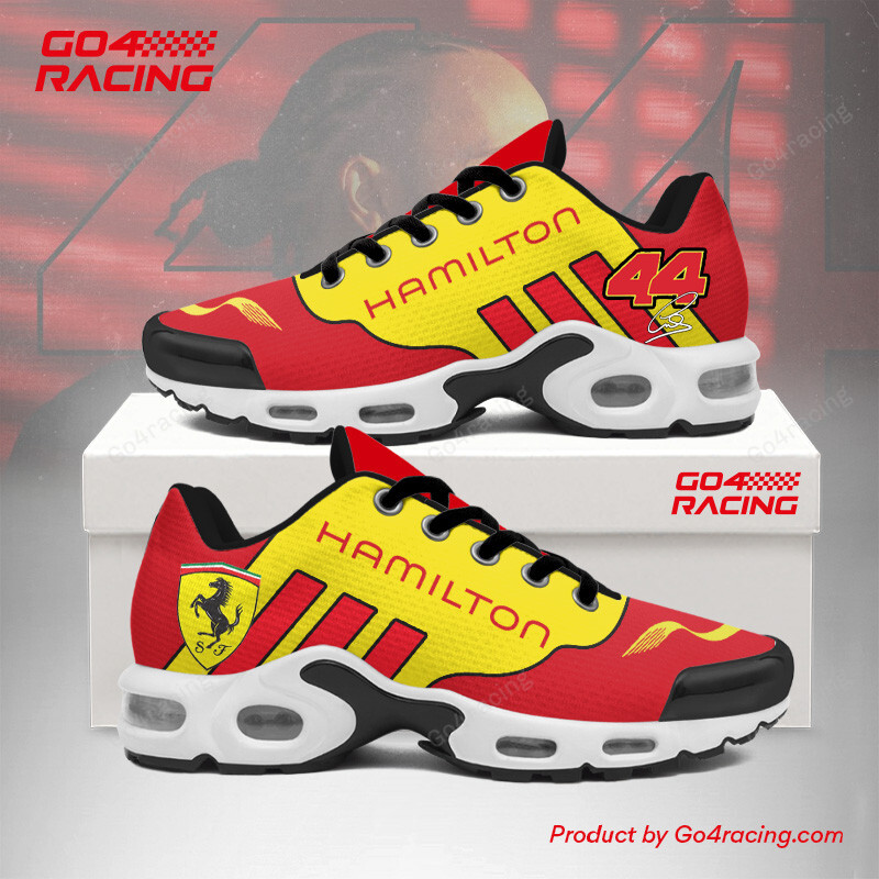 JWFancy Lewis Hamlton V8 - Scuderia Ferrari TN Shoes Sneakers For Men And Women