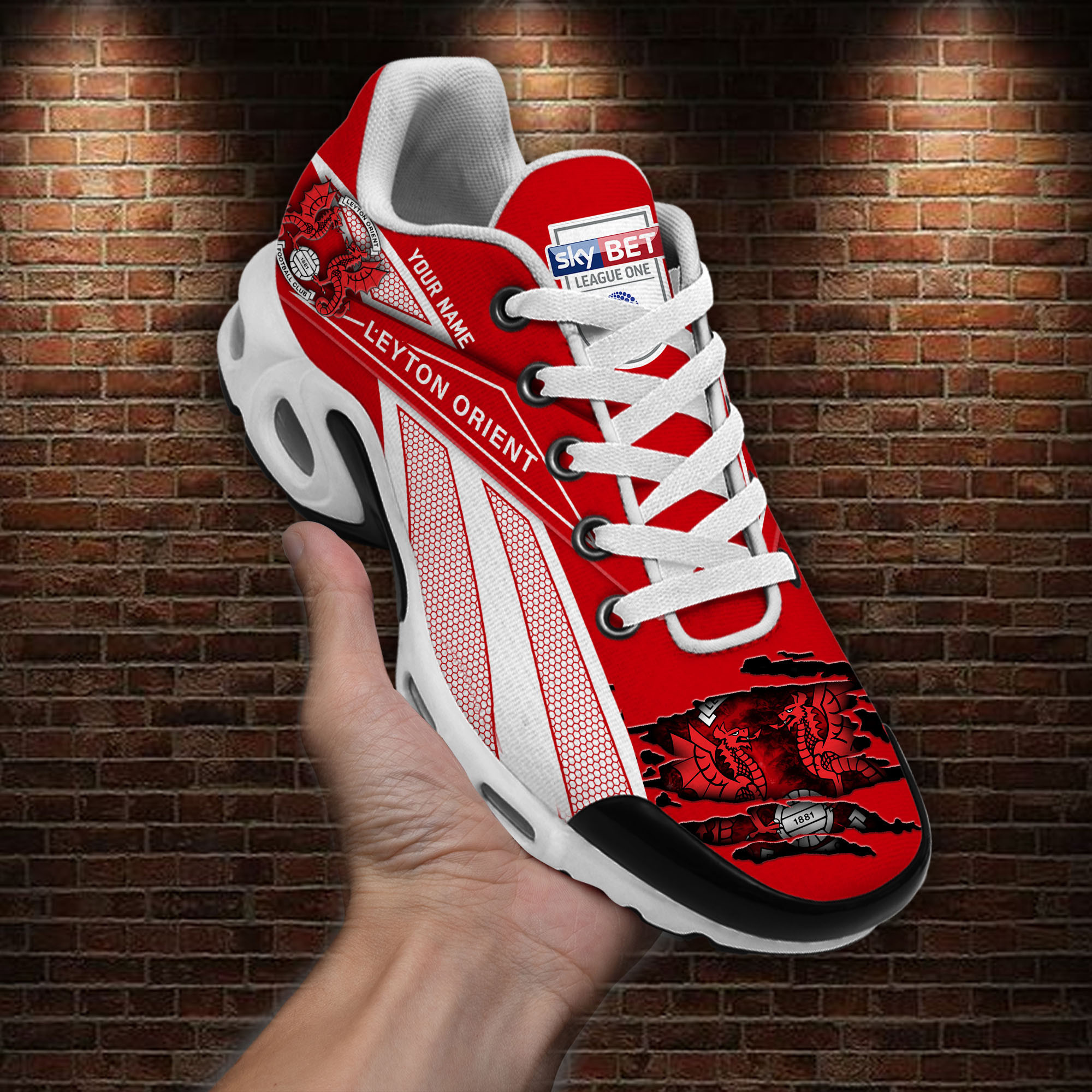 JWFancy Leyton Orient TN Shoes Sneakers For Men And Women