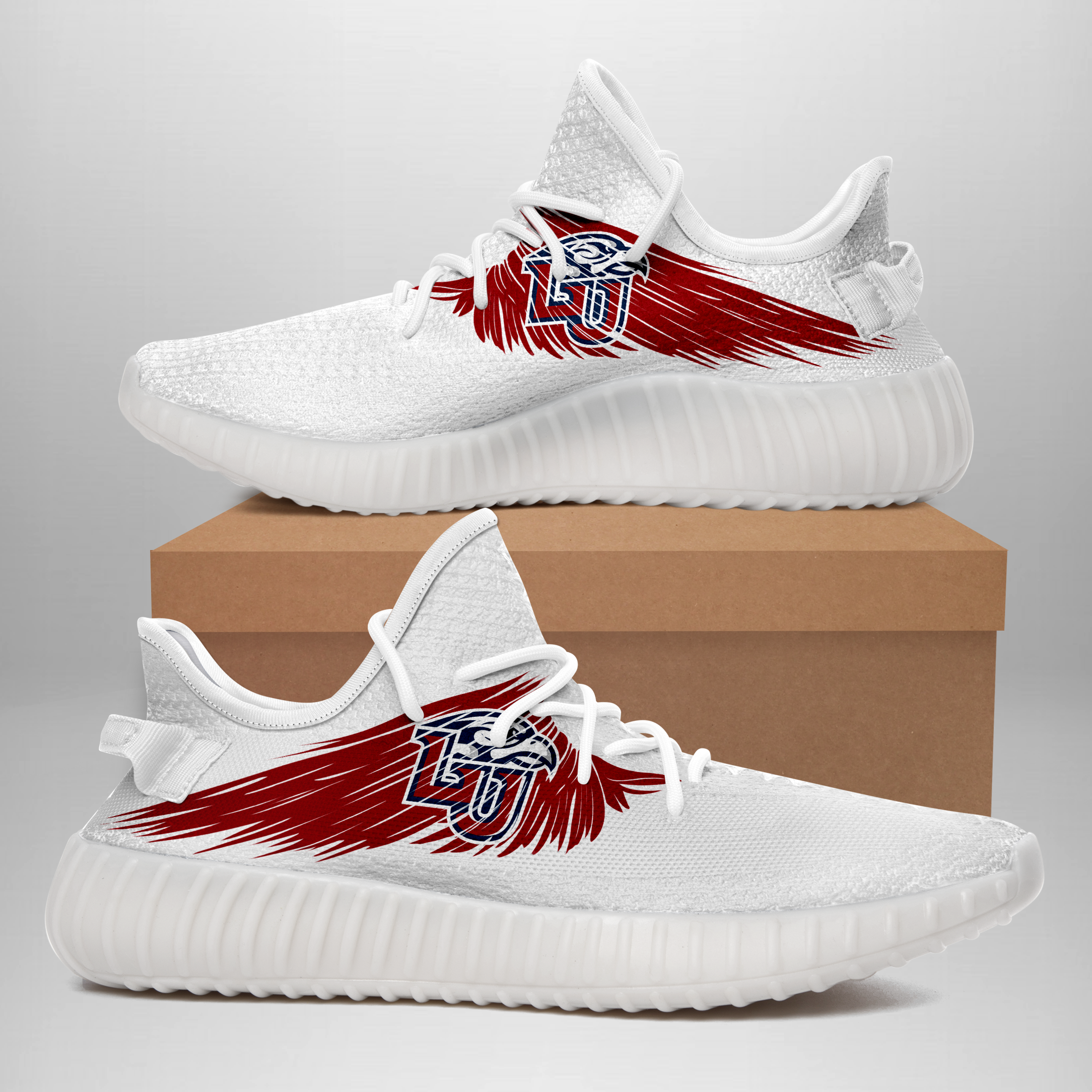 JWFancy Liberty Flames Yeezy Boost Shoes For Men And Women