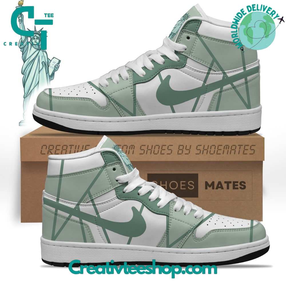 JWFancy Liberty Statue AJ1 High Sneakers Shoes For Men And Women