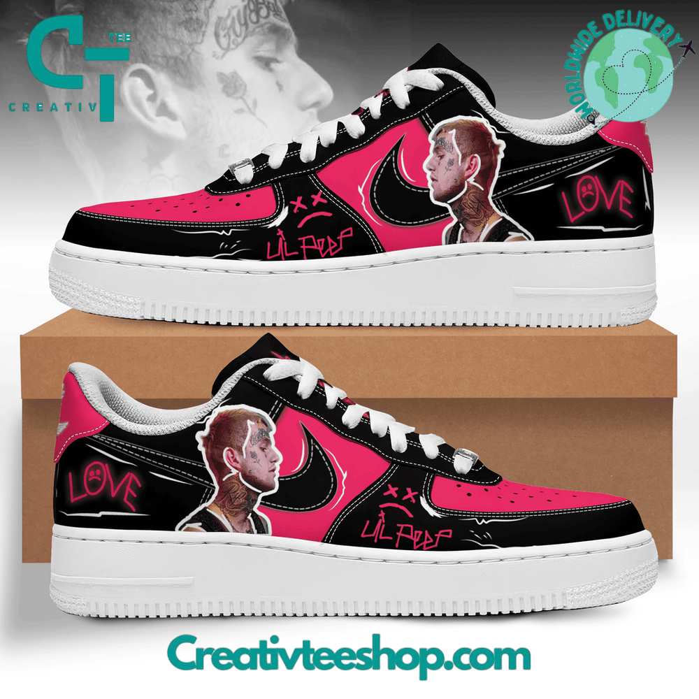 JWFancy Lil Peep Love Air Low-Top Sneakers Shoes For Men And Women