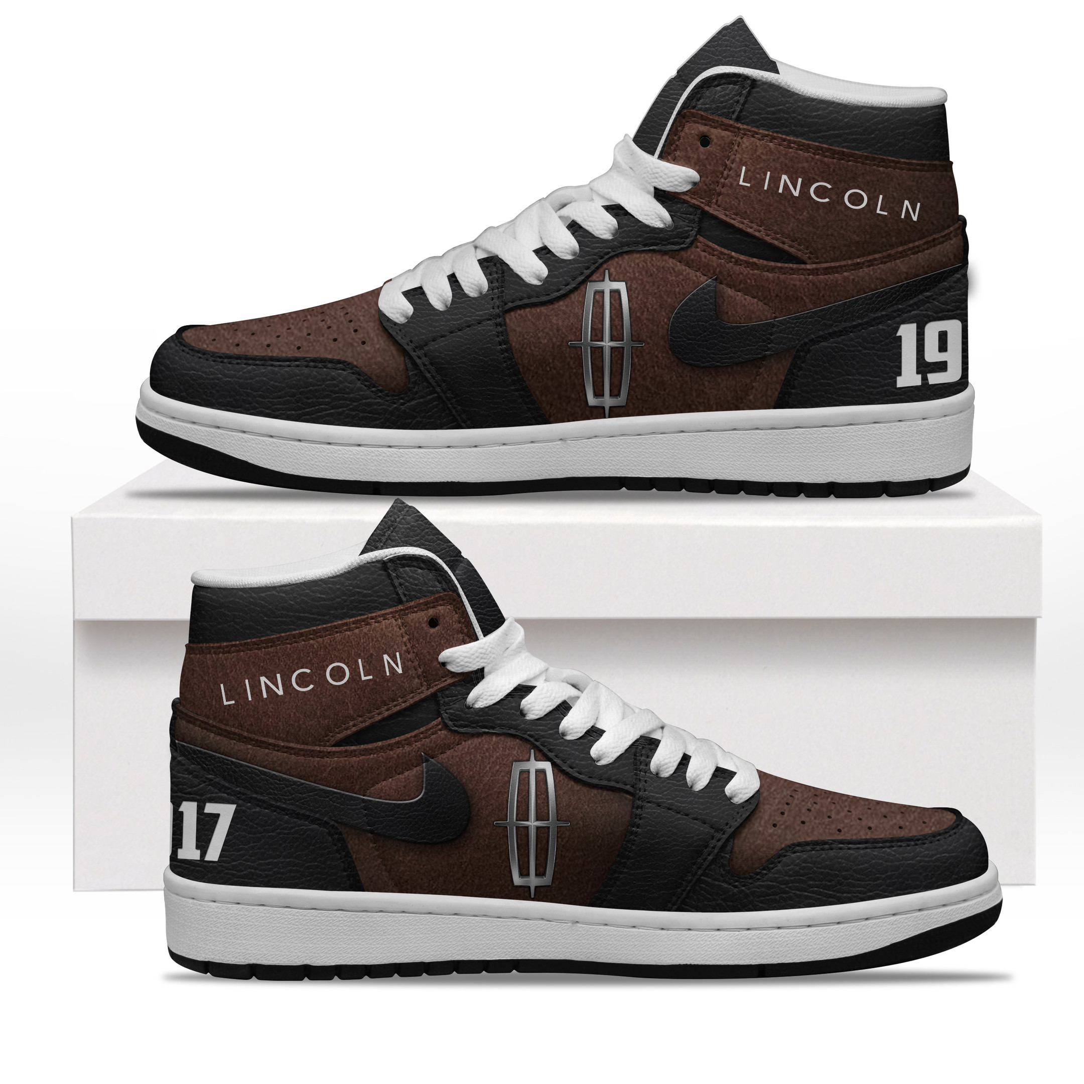 JWFancy Lincoln High Sneakers Shoes For Men And Women