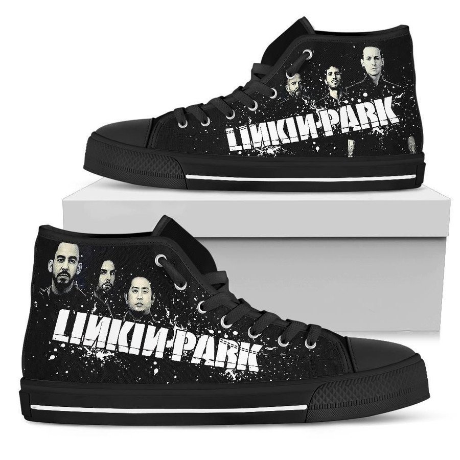 JWFancy Linkin High Top Canvas Sneakers Shoes For Men And Women