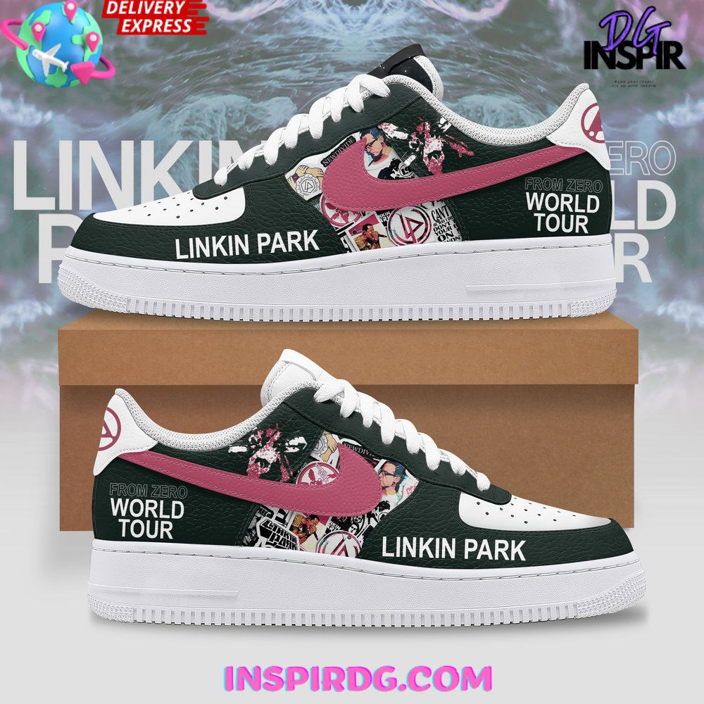 JWFancy Linkin Park From Zero World Tour Air Low-Top Sneakers Shoes For Men And Women