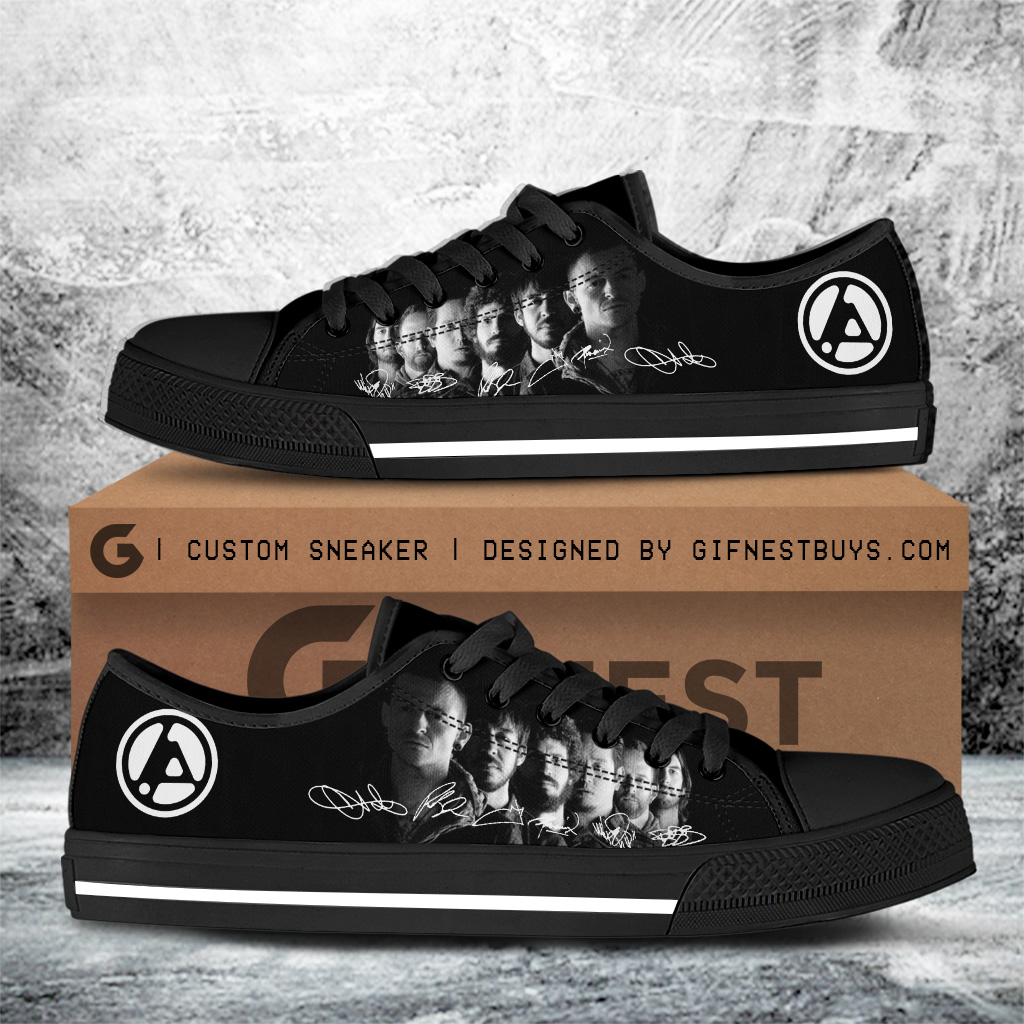 JWFancy Linkin Park Low Top Canvas Sneakers Shoes For Men And Women