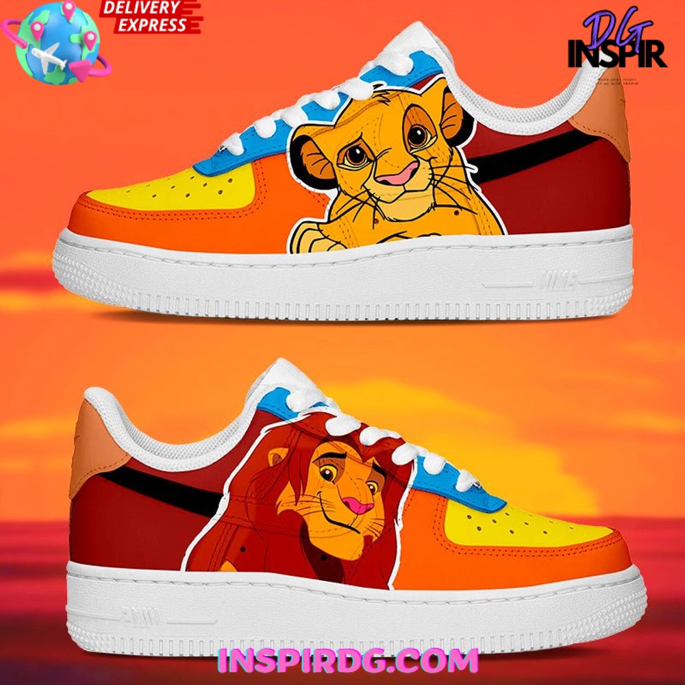 JWFancy Lion King Air Low-Top Sneakers Shoes For Men And Women