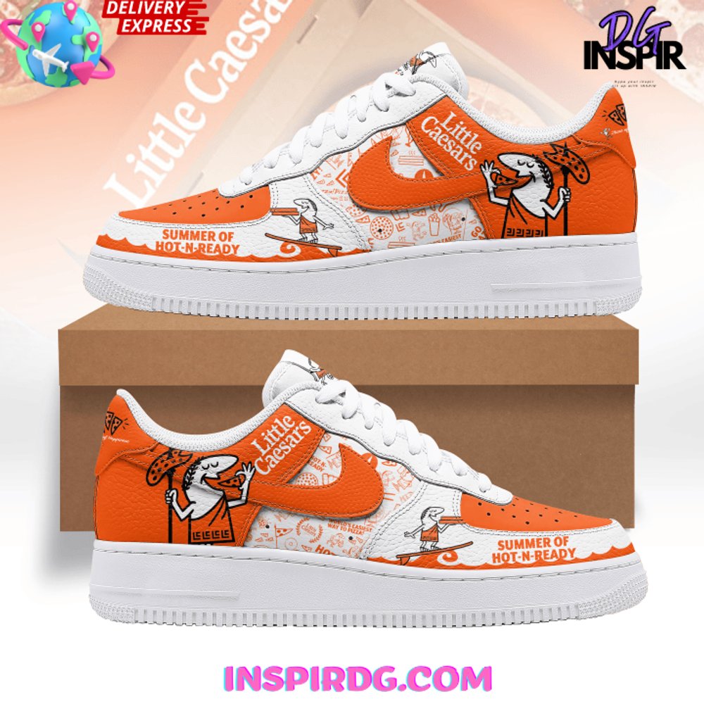 JWFancy Little Caesars Air Low-Top Sneakers Shoes For Men And Women
