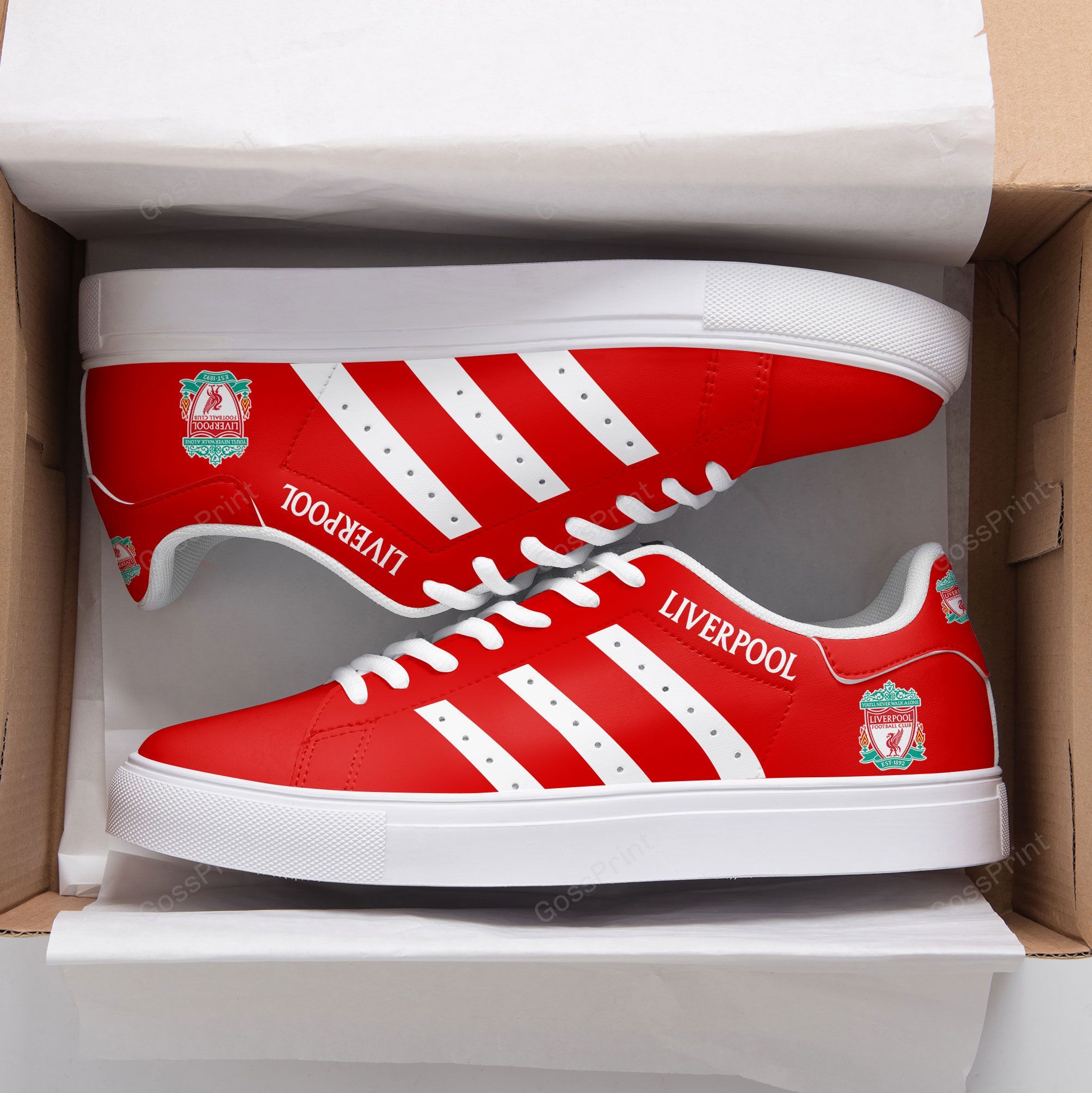 JWFancy Liverpool F.C. Skate Stan Shoes Sneakes For Men And Women