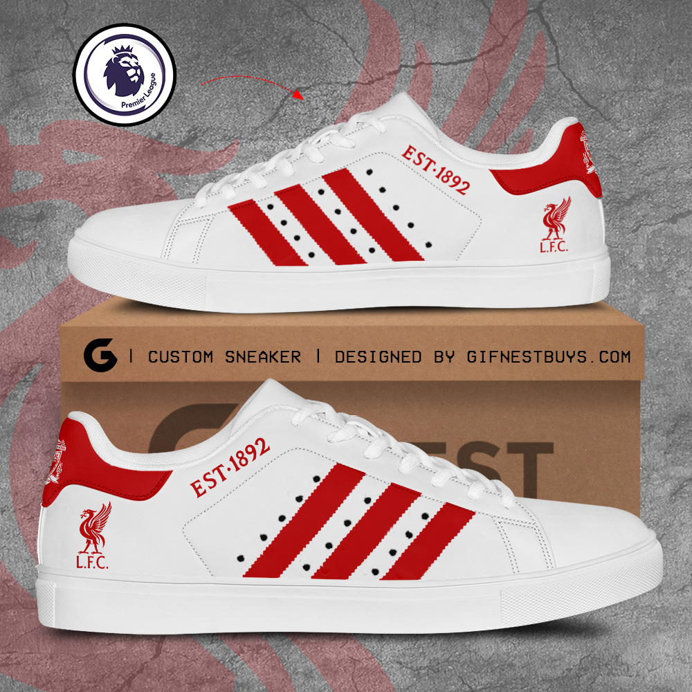 JWFancy Liverpool FC Skate Stan Shoes Sneakes For Men And Women