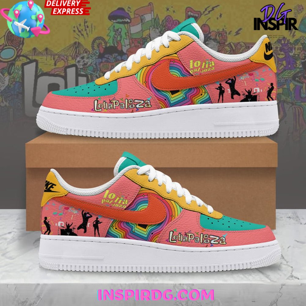 JWFancy Lollapalooza Festival Air Low-Top Sneakers Shoes For Men And Women