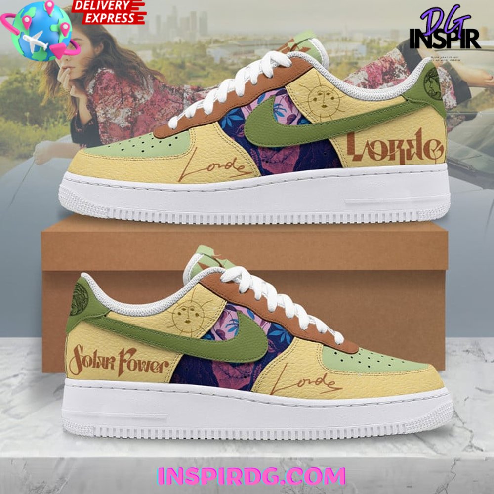 JWFancy Lorde Solar Flower Air Low-Top Sneakers Shoes For Men And Women
