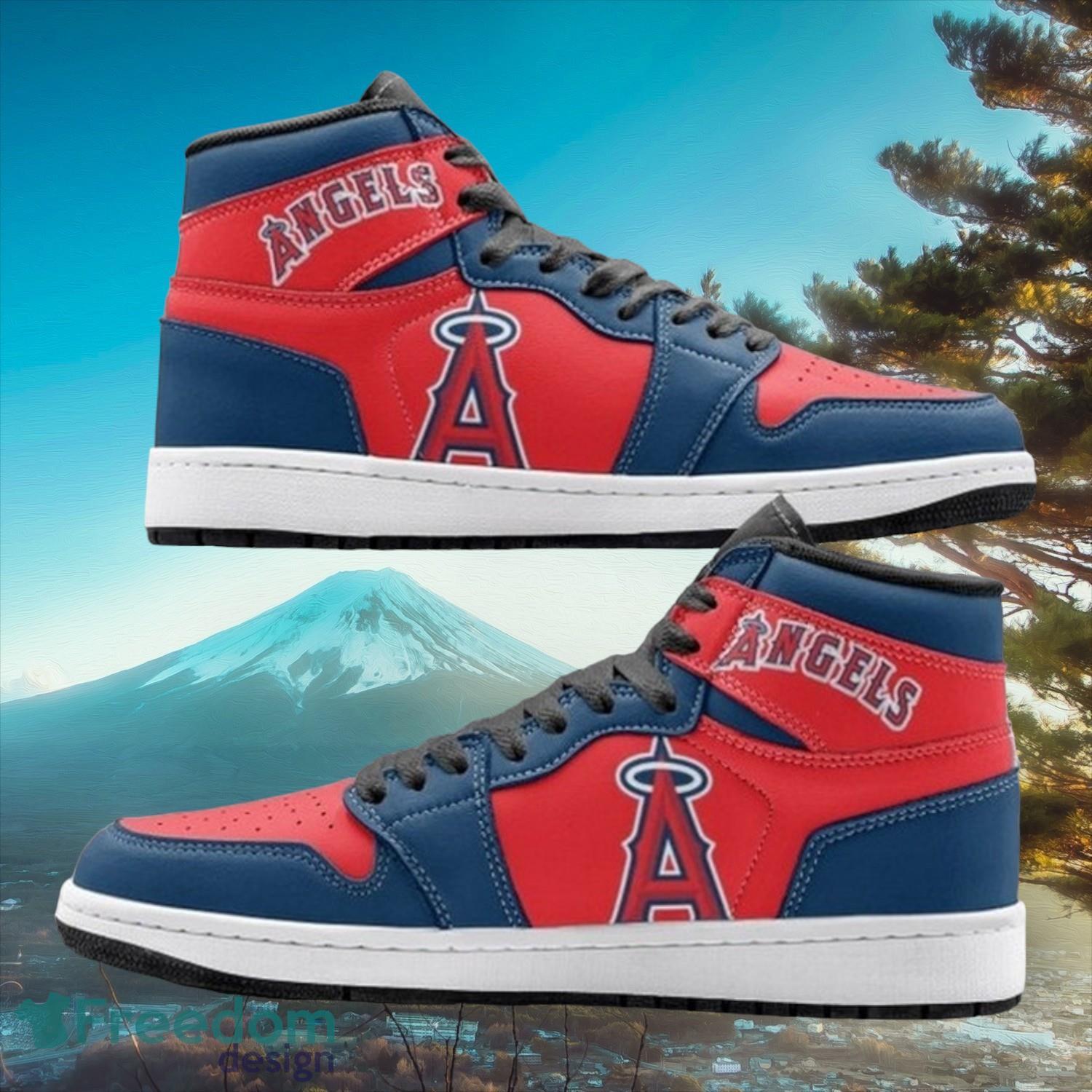 JWFancy Los Angeles Angels AJ1 High Sneakers Shoes For Men And Women