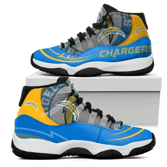 JWFancy Los Angeles Chargers AJ13 Sneakers Shoes For Men And Women