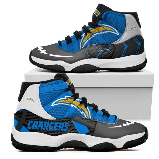 JWFancy Los Angeles Chargers AJ13 Sneakers Shoes For Men And Women