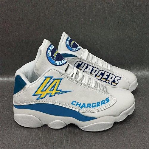 JWFancy Los Angeles Chargers AJ13 Sneakers Shoes For Men And Women
