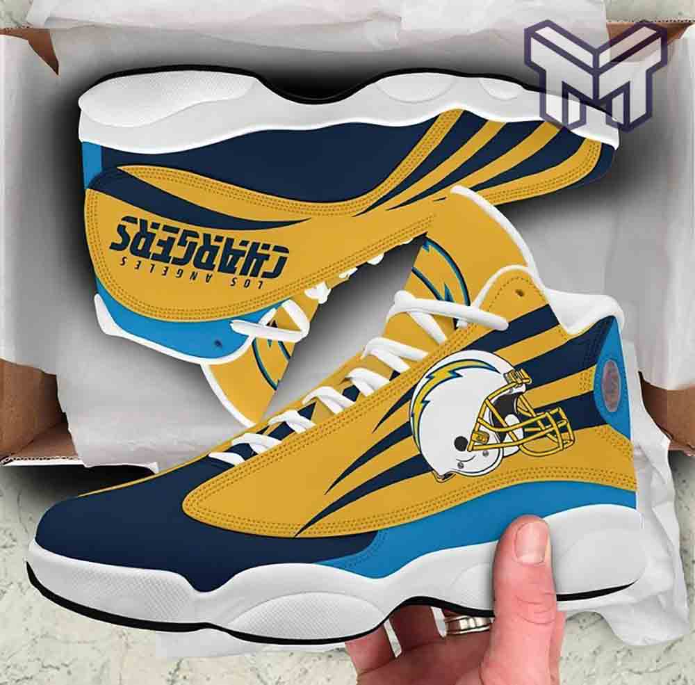 JWFancy Los Angeles Chargers AJ13 Sneakers Shoes For Men And Women