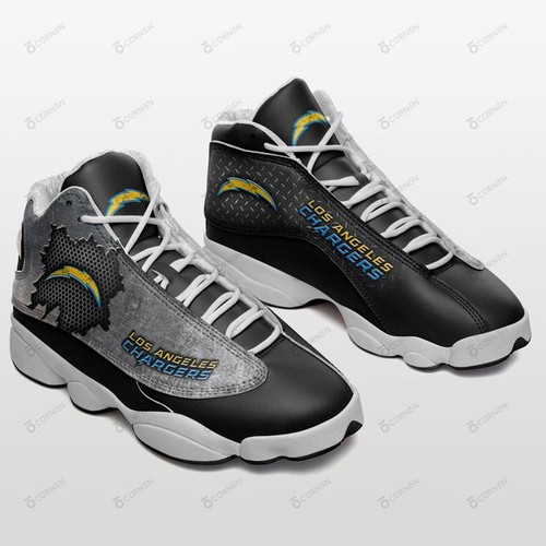 JWFancy Los Angeles Chargers AJ13 Sneakers Shoes For Men And Women