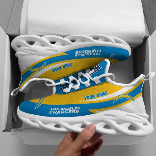 JWFancy Los Angeles Chargers NFL Max Soul Shoes Sneakers For Men And Women