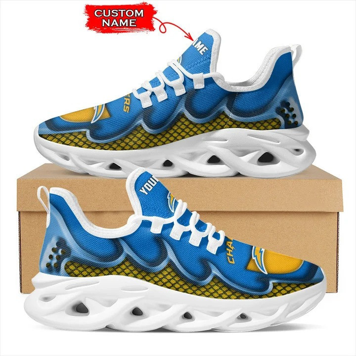 JWFancy Los Angeles Chargers NFL Max Soul Shoes Sneakers For Men And Women