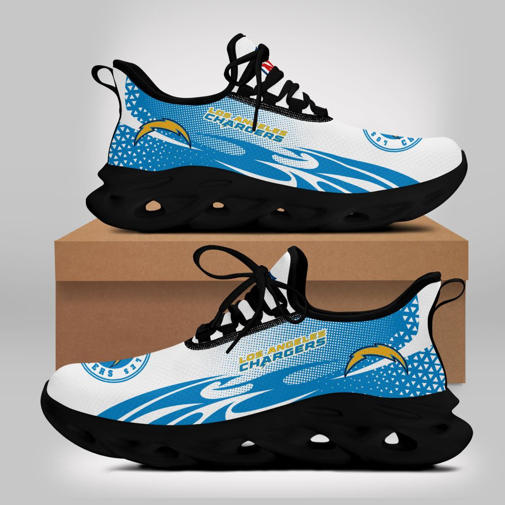 JWFancy Los Angeles Chargers NFL Max Soul Shoes Sneakers For Men And Women